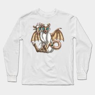 Chimera Cubs: Cinnamon Lynx Point Long Sleeve T-Shirt